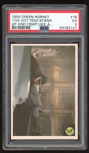 Donruss Green Hornet 1966 #18 "¡Te tengo!" TARJETA PSA 5 - Imagen 1 de 2
