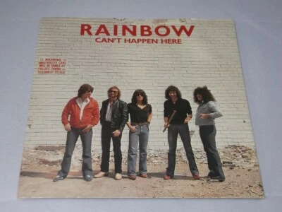 Rainbow:  Can't Happen Here   EX+ 1981  7" - Image 1 of 4