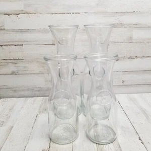 Klarglas Weinkaraffe 4er Set -- 2-1/2 Liter und 2-1 Liter Blumenvase - Bild 1 von 9