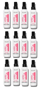Revlon UniqOne All In One Hair Treatment Lotus Flower 150ml Pack of 12 - Image 1 of 2