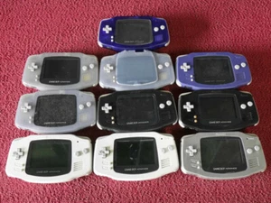  GameBoy Advance for parts Lot of 10 Set Nintendo random Console System GBA Junk - Picture 1 of 2