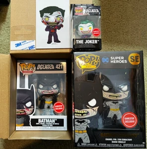 New Deceased DCEASED Funko Pop Mystery Box Batman/Joker Gamestop Exclusive! Cool - Picture 1 of 5
