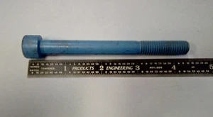 HOLO-KROME M10 x 100 mm Zylinderschraube mit Innensechskant blau 76352B (10er Pack) #9B-D0034 - Bild 1 von 5