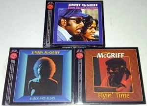 JIMMY MCGRIFF-3CD COLLECTION-LET'S STAY TOGETHER,BLACK AND BLUES, FLYIN' TIME (J - Picture 1 of 2