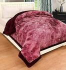 Indian Soft Microfibre Winter Heavy Quilt, Double Size, Metallic Brown