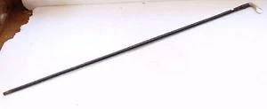 Antiguo bastón inglés de madera con mango de madreperla fino original NH3551 - Imagen 1 de 9