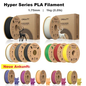 Creality PLA Filament 1.75mm Hyper PLA 3D-Drucker Filament 1KG für DIY 3D-Druck - Bild 1 von 74
