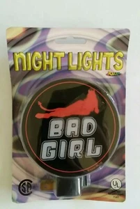 BAD GIRLS Night Light Girls Room Decor New - Sealed - Picture 1 of 7
