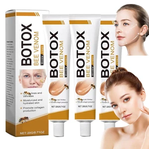 3 Pcs Bee Venom Wrinkle Cream, Bee Venom Anti-Wrinkle Firming Cream, Bee Venom M - Picture 1 of 12