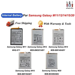 Internal Small Battery Replacement For Samsung Galaxy M11/M12/M14/M15/M20 - Picture 1 of 6
