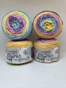 Lote de 4: Impresiones de querubín Aran de hilo en cascada. Color # 707. Usado LEER - Imagen 1 de 13