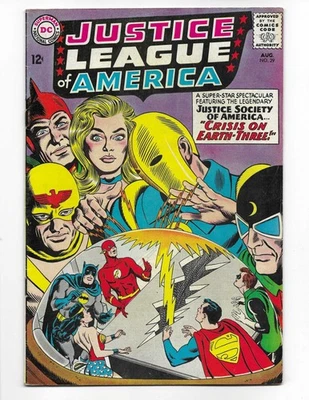 Justice League Of America 29 1964 DC Comics VG+ 4.5 Flash Superman Wonder Woman - Image 1 of 2