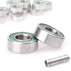 10x MR115ZZ Miniatur Metall geschirmt Gummi versiegelt Lager Modell 5x11x4mm - Picture 1 of 8