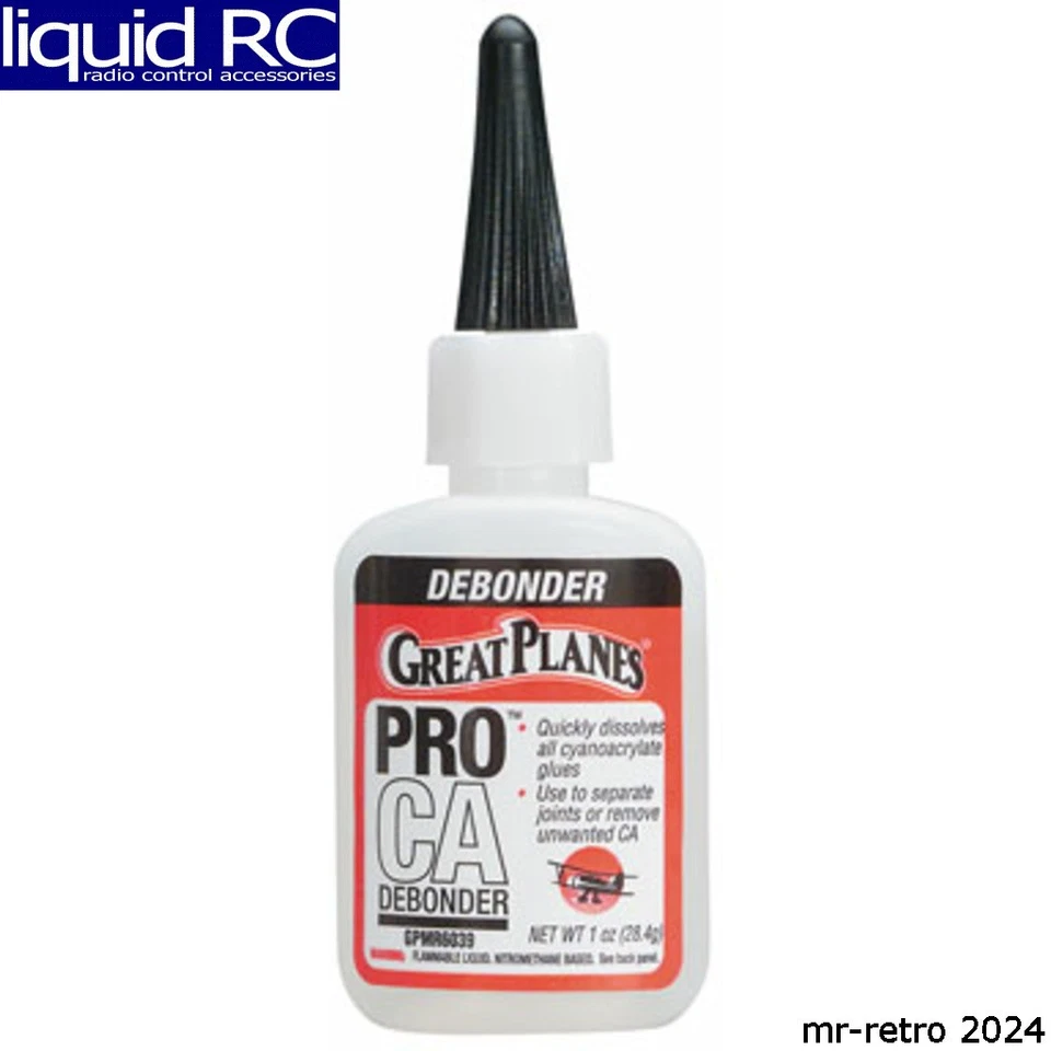 Great Planes MR6039 GPMr6039 Pro Ca Debonder 1 Oz - Image 1 of 1