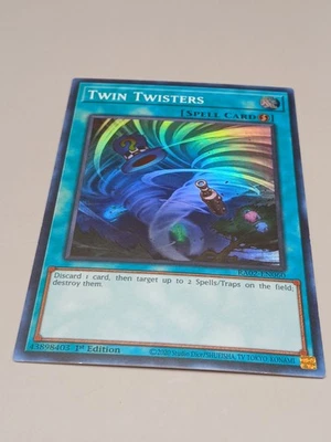 Yu-Gi-Oh! Twin Twisters 1st Ed. RA02-EN060 Super Rare - Image 1 of 4