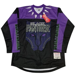 Black Panther Headgear Classics Embroidered Hockey Jersey XL Streetwear 60s - Picture 1 of 7