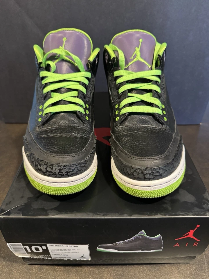 Air Jordan 3 ретро джокер размер 10,5 б/у 136064 018 отличное состояние товара оригинальные все - Изображение 1 из 4