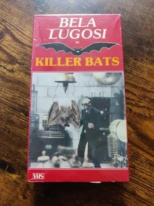 New Sealed Killer Bats Classic Horror VHS 1940 Bela Lugosi Suzanne Kaaren 1986 - Picture 1 of 8