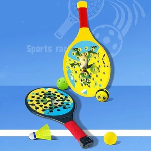 2x Paddle Tennis Racquets Kids Padel Rackets for Junior Beginners Training - Picture 1 of 7