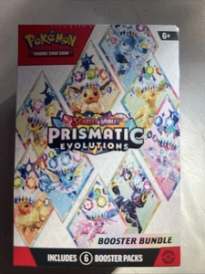 JCC Pokémon Evoluciones Prismáticas Escarlata y Violeta Booster Paquete SELLADO DE FÁBRICA - Imagen 1 de 5