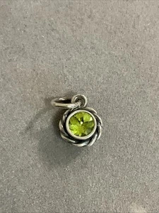 James Avery Retired August “Peridot” Birthstone Charm - Picture 1 of 5