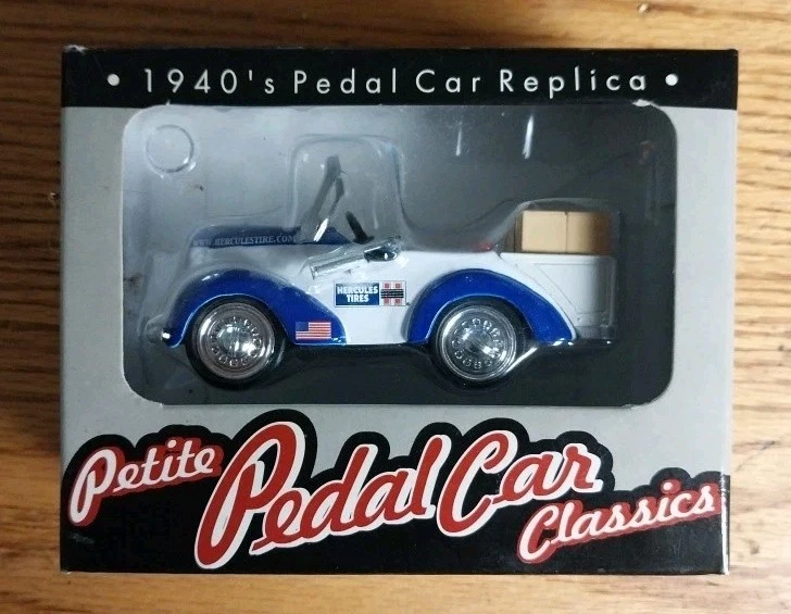 1940's Pedal Car Replica Petite Pedal Car Classics 1:12 Hercules Tires - Image 1 of 1