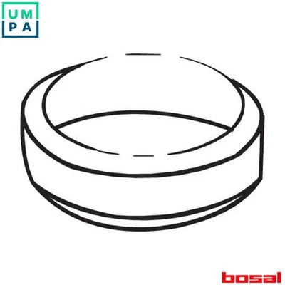 GASKET EXHAUST PIPE 256-558 FORGASKET EXHAUST PIPE 256-558 FOR BMW  18112244092 - Image 1 of 4