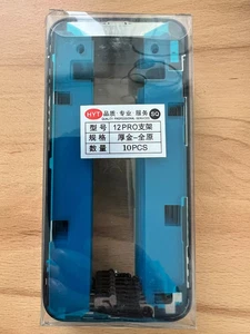 10x Rahmen Reparatur LCD Display mit Klebestreifen für iPhone 12 / 12 Pro Neu - Bild 1 von 3