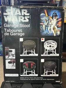 Star Wars Garage Bar Stool Stormtrooper Plasticolor NEW IN BOX - Picture 1 of 5