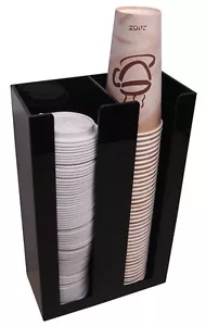 Taza de café tapa de oficina Soporte Dispensador Organizador caddy coffee counter display 2s - Imagen 1 de 2