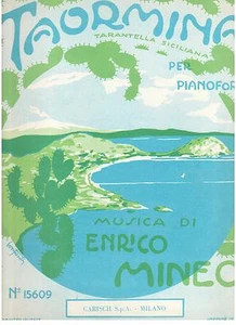 Enrico Mineo: Taormina Tarantella Siciliana Per Pianoforte - Carisch - Picture 1 of 1