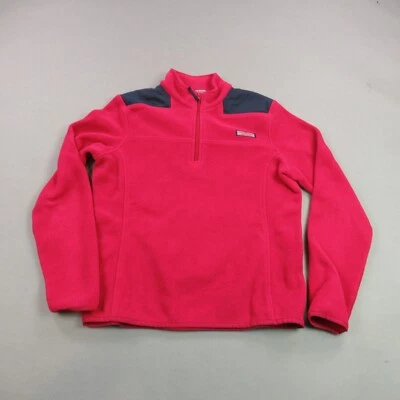 Suéter Vineyard Vines Niñas Mediano Manga Larga Cuello 1/4 Pullover Rojo Foto 1 de 4