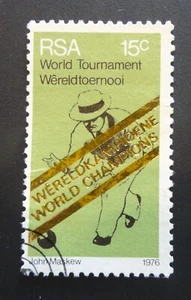 South Africa 1976 World Bowls Championship S# 489 - Used (1427) - Picture 1 of 2