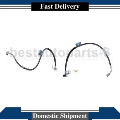 Línea de freno de manguera de freno delantera Sunsong para GMC Sierra 1500 2005 2004 2003 Foto 1 de 4