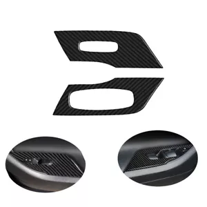 For Nissan Altima 2013-15 2PCS Front Window Lift Door Switch Frame Trim Sticker - Imagen 1 de 13