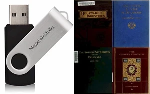 Delaware Geschichte Genealogie Abstammung Familienaufzeichnungen - 120 alte seltene Bücher auf USB - Bild 1 von 12
