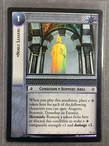 Decipher Lord of the Rings TCG FOIL - Noble Leaders - Nunca jugado - Imagen 1 de 1