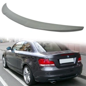 Unpainted ABS For BMW 07-13 E82 1-series M4 Type Rear Trunk Spoiler 2DR Coupe - Picture 1 of 6