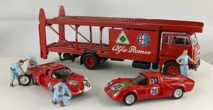 BREKINA PIBK58477 camion bisarca "Alfa Romeo Daytona“ con 2 Alfa Daytona HO 1:87 - Foto 1 di 1