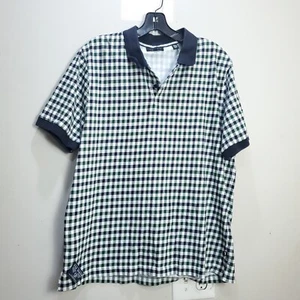 Ted Baker Hemd Herren US Small Ravens Polo Streifen 100% Baumwolle Kurzarm Golf - Bild 1 von 23