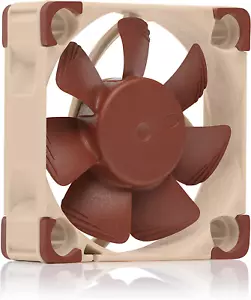Noctua Nf-A4X10 5V, Premium Quiet Fan, 3-Pin, 5V Version (40X10Mm, Brown) - Picture 1 of 12