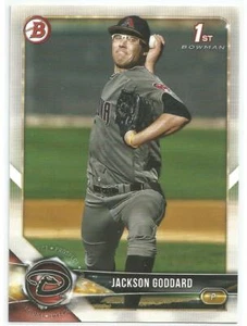 Jackson Goddard Arizona Diamondbacks 2018 1st Bowman Draft - Picture 1 of 3