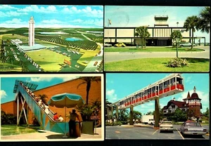 B10 4pcs Autos Volks Wagon Airport, Citrus Observe Tower, Skyrail,Motor Stairway - Picture 1 of 2