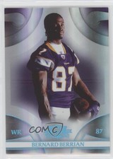 2008 Donruss Threads Platinum Century Proof /25 Bernard Berrian #117