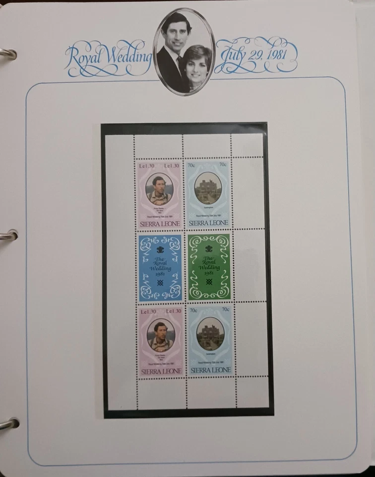 SIERRA LEONA - 1981 - BODA REAL - SELLOS - MNH-1 Foto 1 de 1