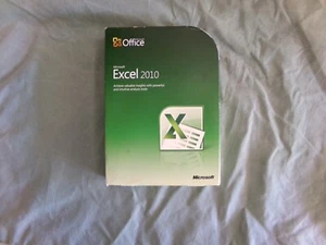 Microsoft MS Office Excel 2010 Licensed for PCs Full Version=OPEN RETAIL BOX+KEY - Picture 1 of 3