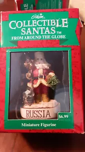 Gibson Collectible Santa's From Around The Globe, Russia - Picture 1 of 3
