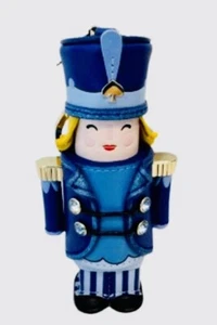 Kate Spade Nutcracker Girl Christmas Keychain Bag Charm Novelty Key Fob NWT - Picture 1 of 4