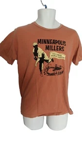 Maglietta media da uomo Minneapolis Millers 1956 TShirt di EFF Ebbets Field Flannels - Foto 1 di 5