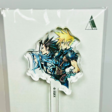 Final Fantasy VII Rebirth Tokyo Cafe muddler Acrylic drink stand *Cloud & Zack*